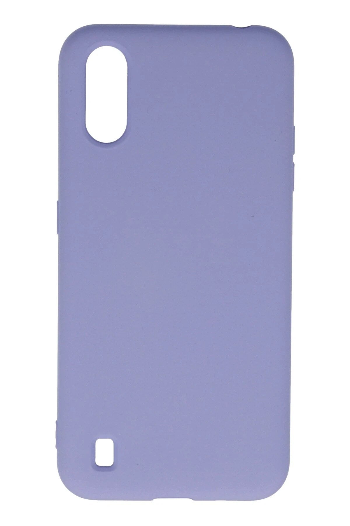Mey İthalat® Samsung Galaxy A01 Kılıf Nano içi Kadife Silikon - Lila