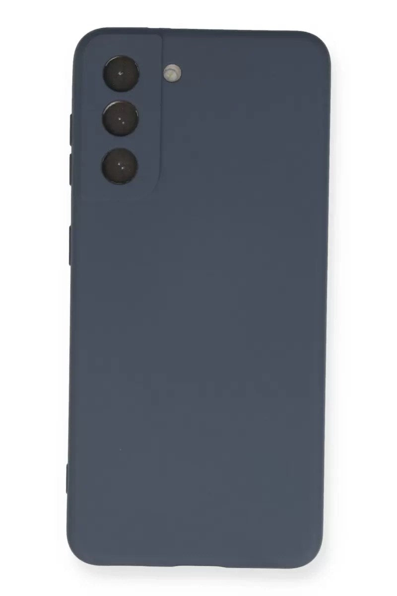 Mey İthalat® Samsung Galaxy S21 Kılıf Nano içi Kadife Silikon - Gri