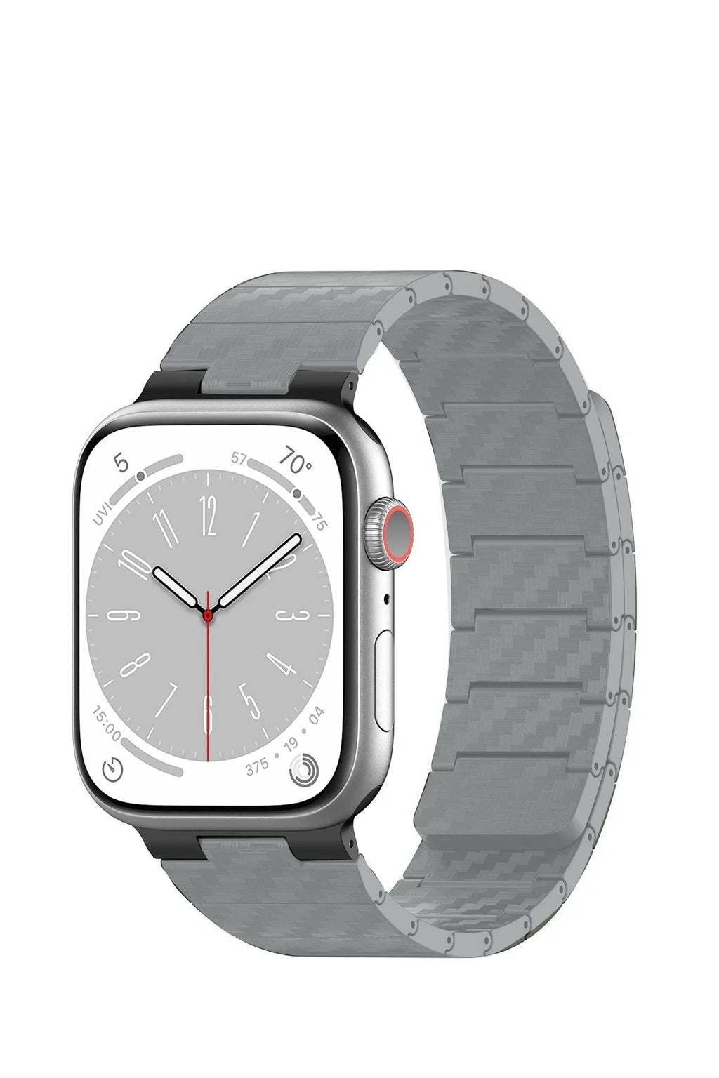 Mey İthalat® Watch 45mm Carbon Steel Kordon - Yıldız Işığı