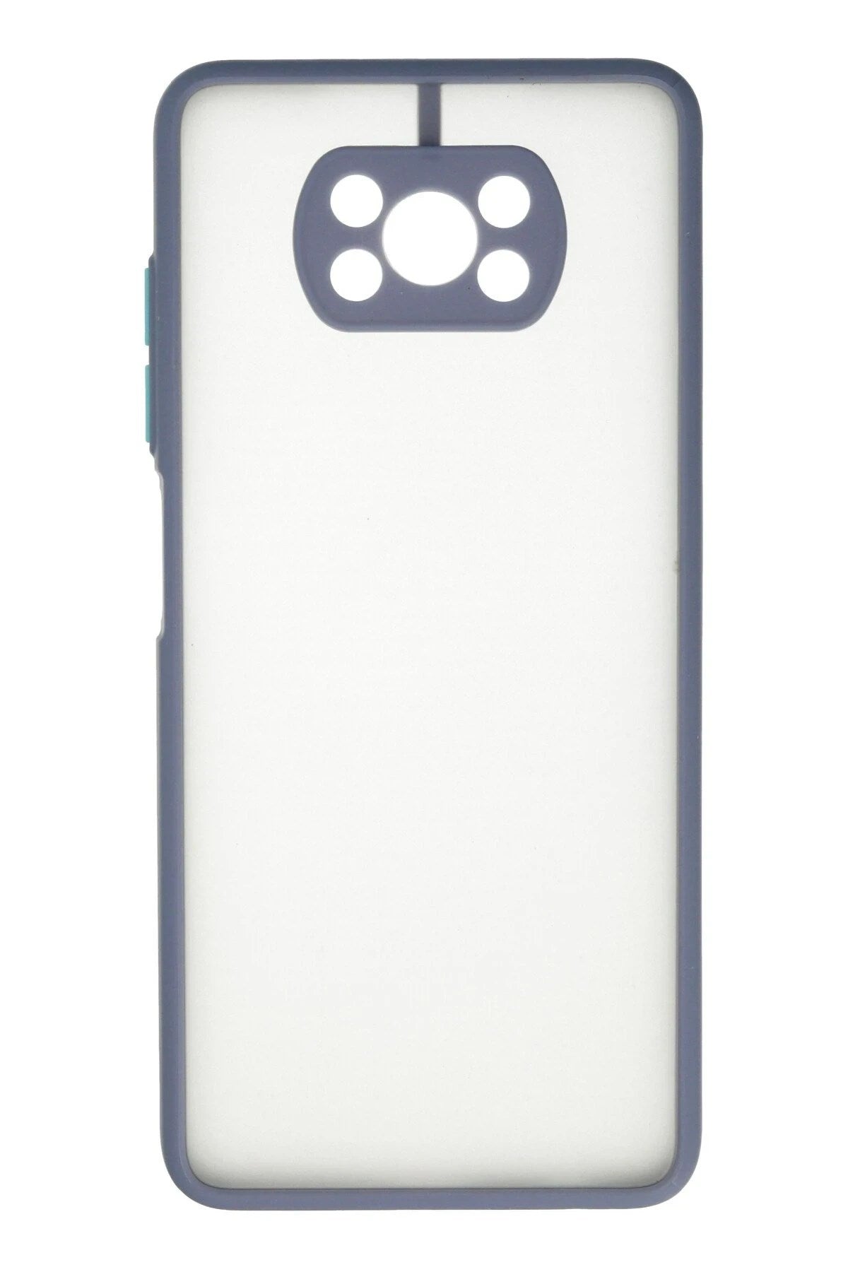 Mey İthalat® Pocophone X3 Kılıf Montreal Silikon Kapak - Gri