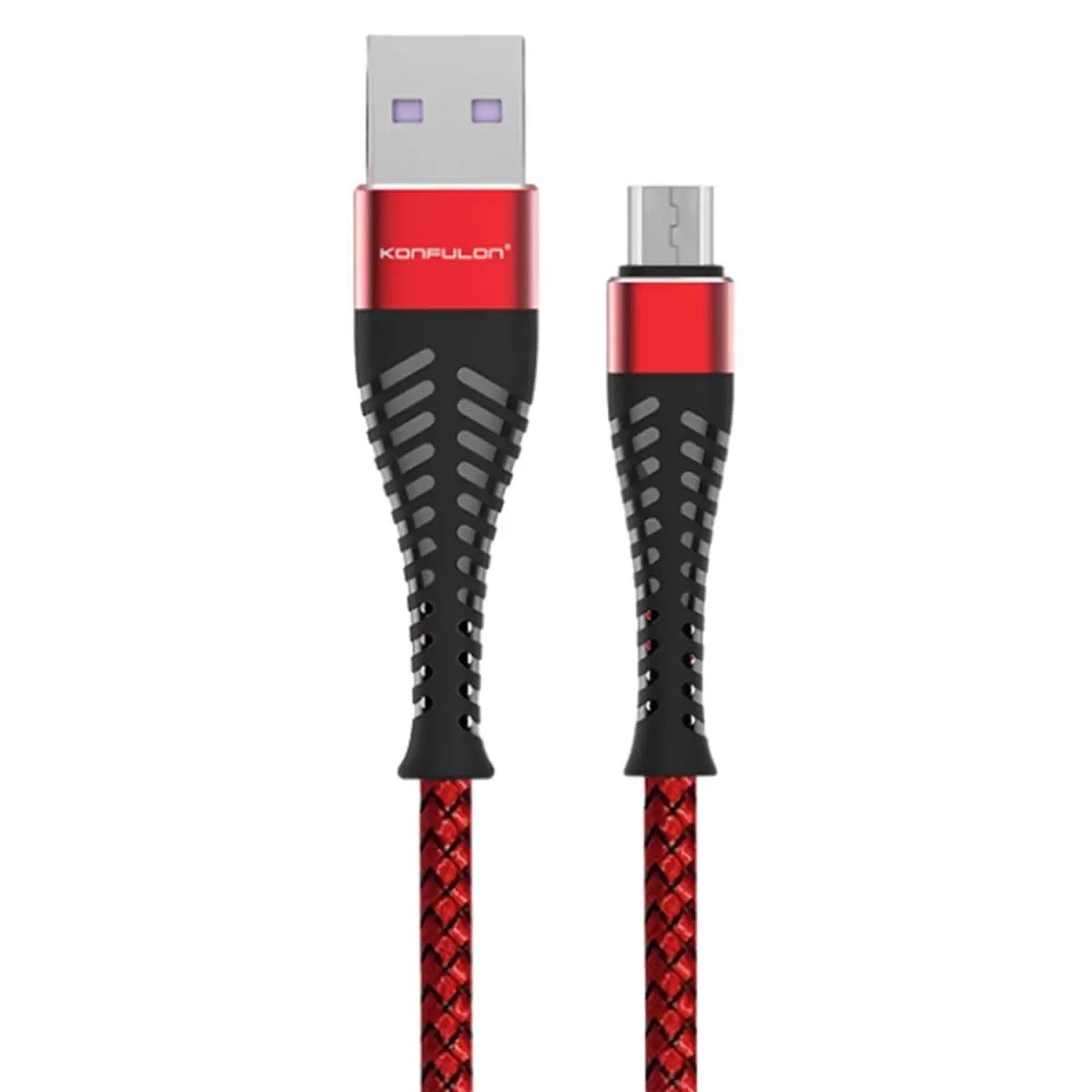Mey İthalat® S61 Micro USB Kablo 1.2M 2.1A - Kırmızı