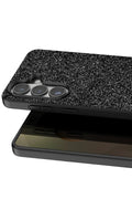 Mey İthalat® Samsung Galaxy S26 Bright Simli Kapak - Siyah