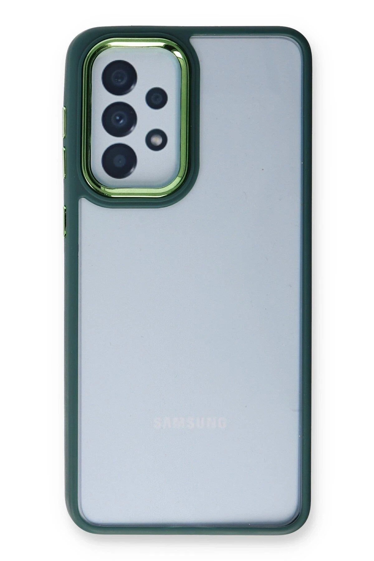 Mey İthalat® Samsung Galaxy A73 5G Kılıf Dora Kapak - Haki Yeşil