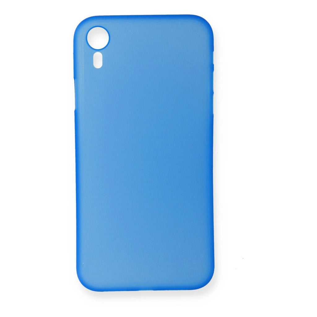 Mey İthalat® iPhone XR Kılıf PP Ultra İnce Kapak - Mavi