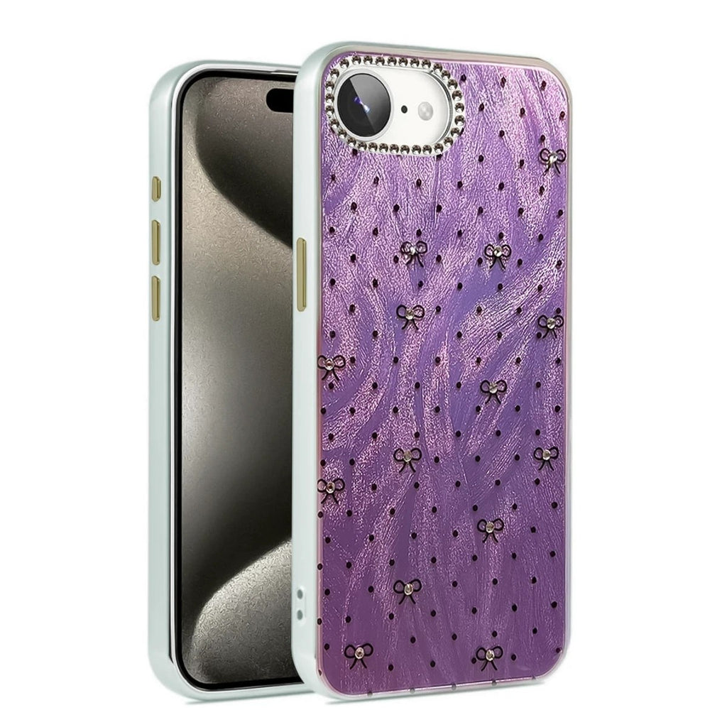 Mey İthalat® iPhone 16E Kılıf Blade Aynalı Desenli Kapak - Desen 2