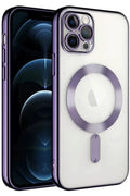 Mey İthalat® iPhone 14 Pro Max Kılıf Kross Magneticsafe Kapak - Mor