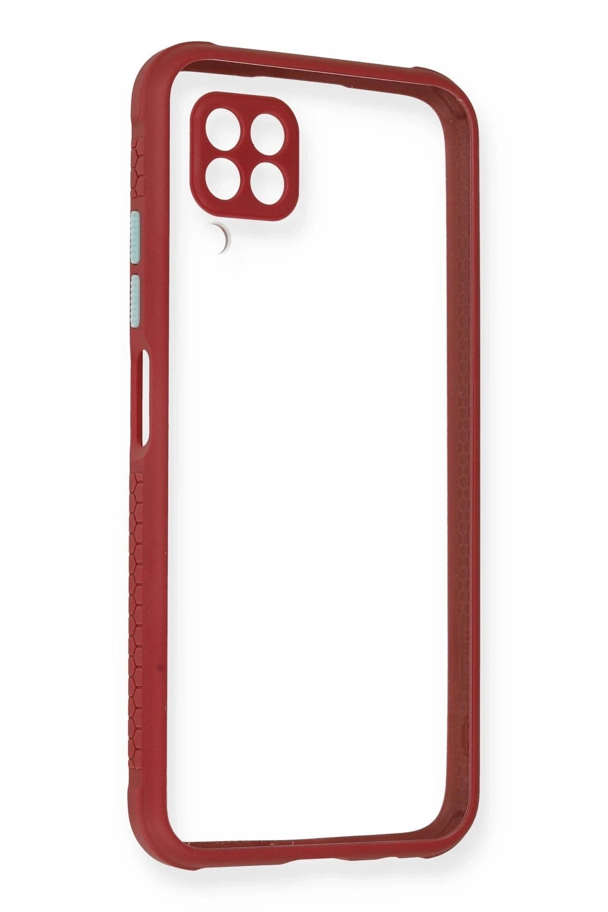 Mey İthalat® Huawei P40 Lite Kılıf Miami Şeffaf Silikon - Fuşya