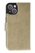 Mey İthalat® iPhone 14 Kılıf Trend S Plus Kapaklı Kılıf - Gold