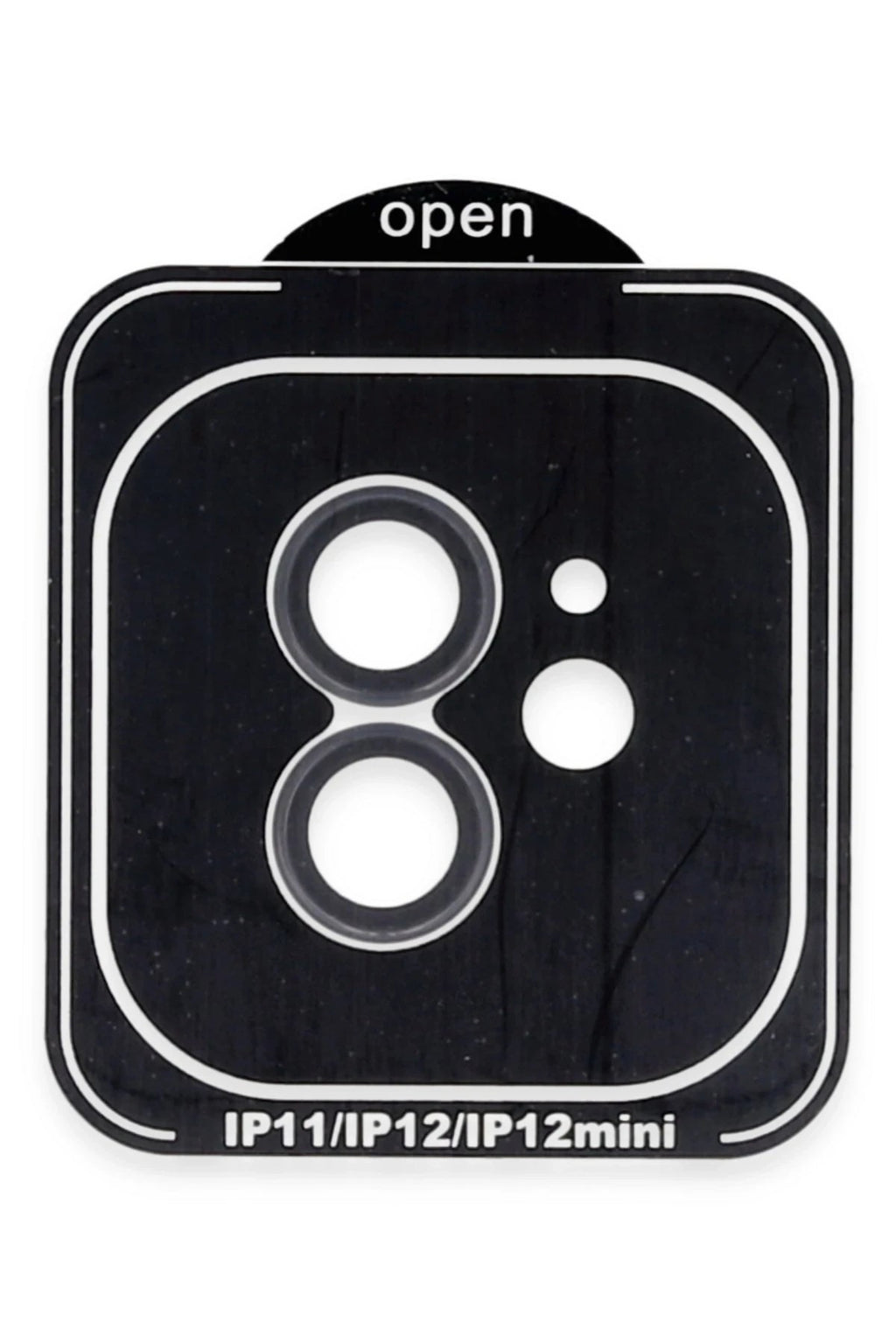Mey İthalat® iPhone 11 PVD Metal Kamera Lens - Siyah