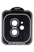 Mey İthalat® iPhone 11 PVD Metal Kamera Lens - Siyah