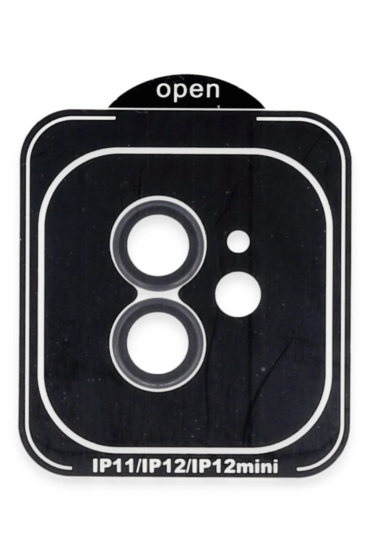 Mey İthalat® iPhone 11 PVD Metal Kamera Lens - Siyah