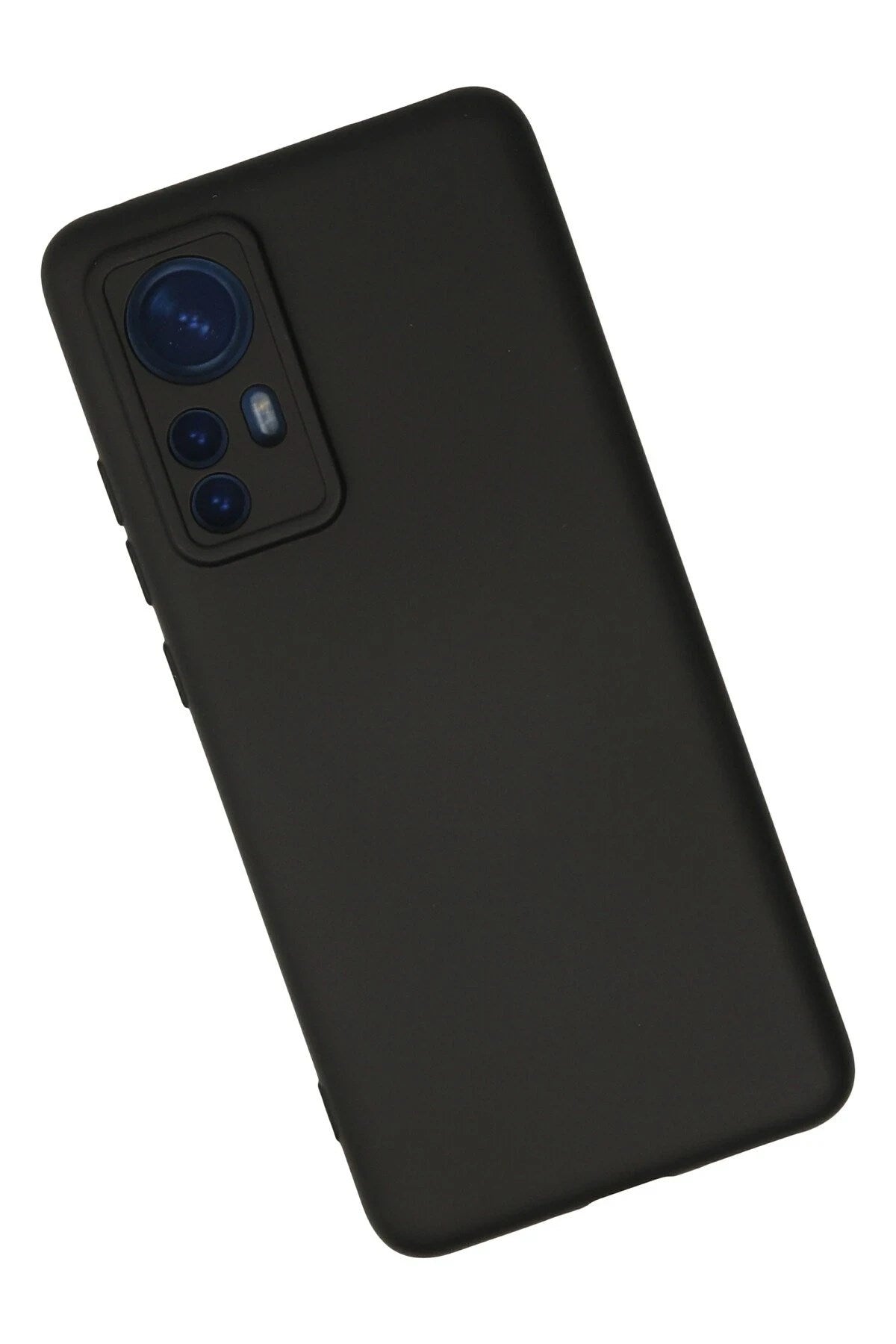 Mey İthalat® Mi 12 Kılıf Nano içi Kadife Silikon - Siyah