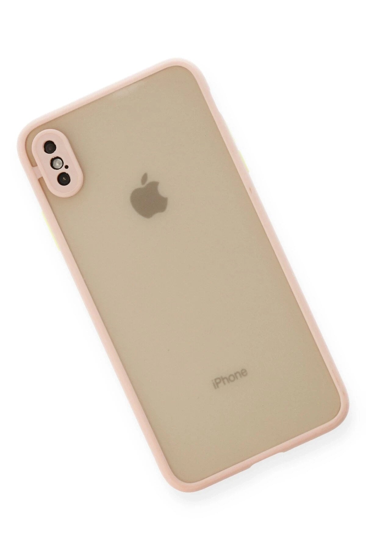 Mey İthalat® iPhone XS Max Kılıf Montreal Silikon Kapak - Pembe
