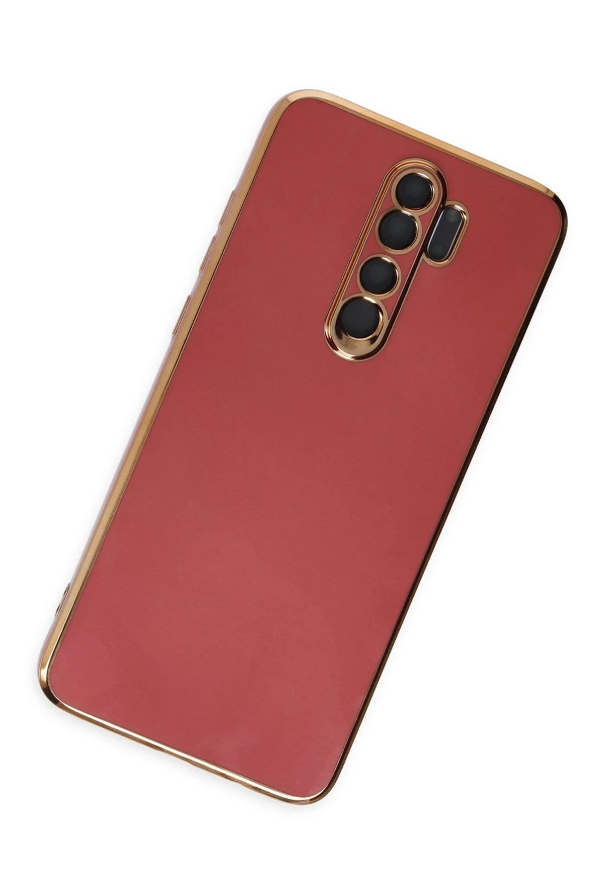 Mey İthalat® Redmi Note 8 Pro Kılıf Volet Silikon - Kırmızı