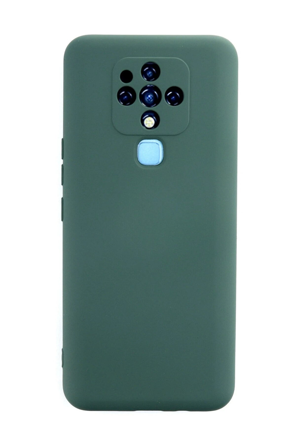 Mey İthalat® Tecno Camon 16 Kılıf Nano içi Kadife Silikon - Koyu Yeşil