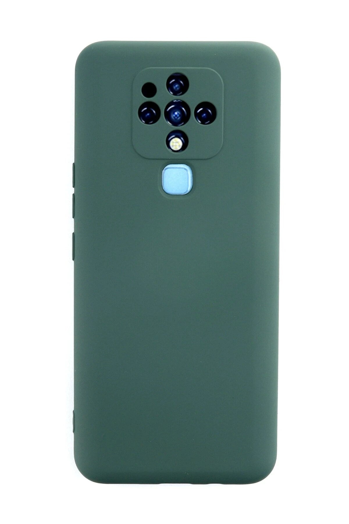 Mey İthalat® Tecno Camon 16 Kılıf Nano içi Kadife Silikon - Koyu Yeşil