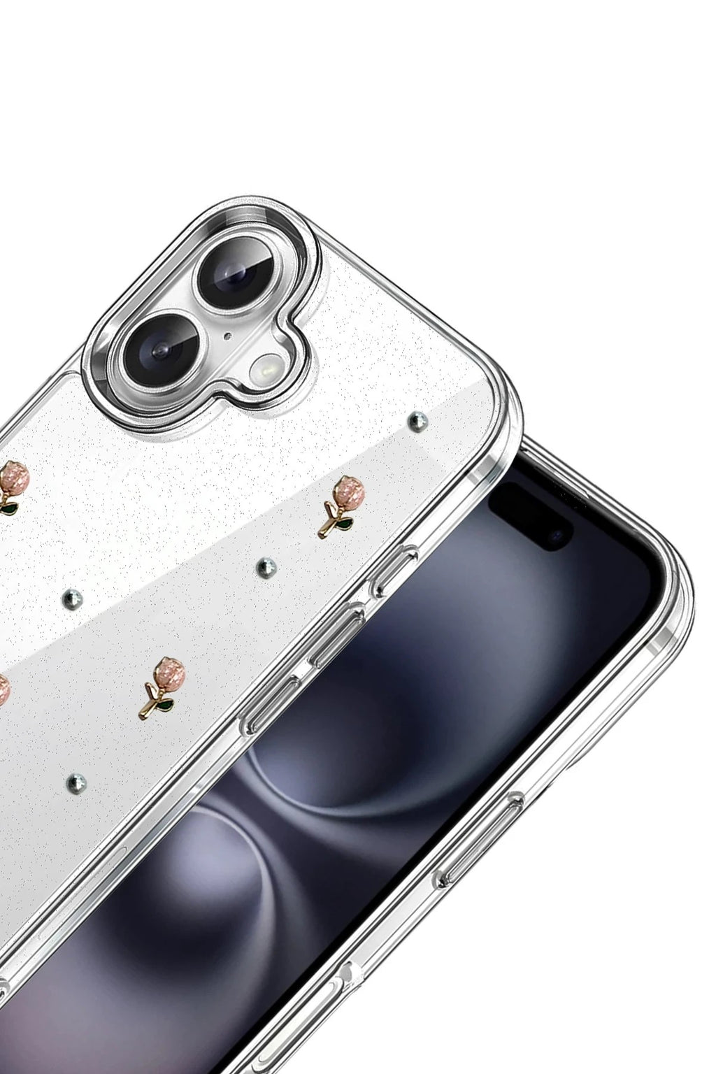 Mey İthalat® iPhone 16 Fiyonk Desenli Kapak - Desen 6