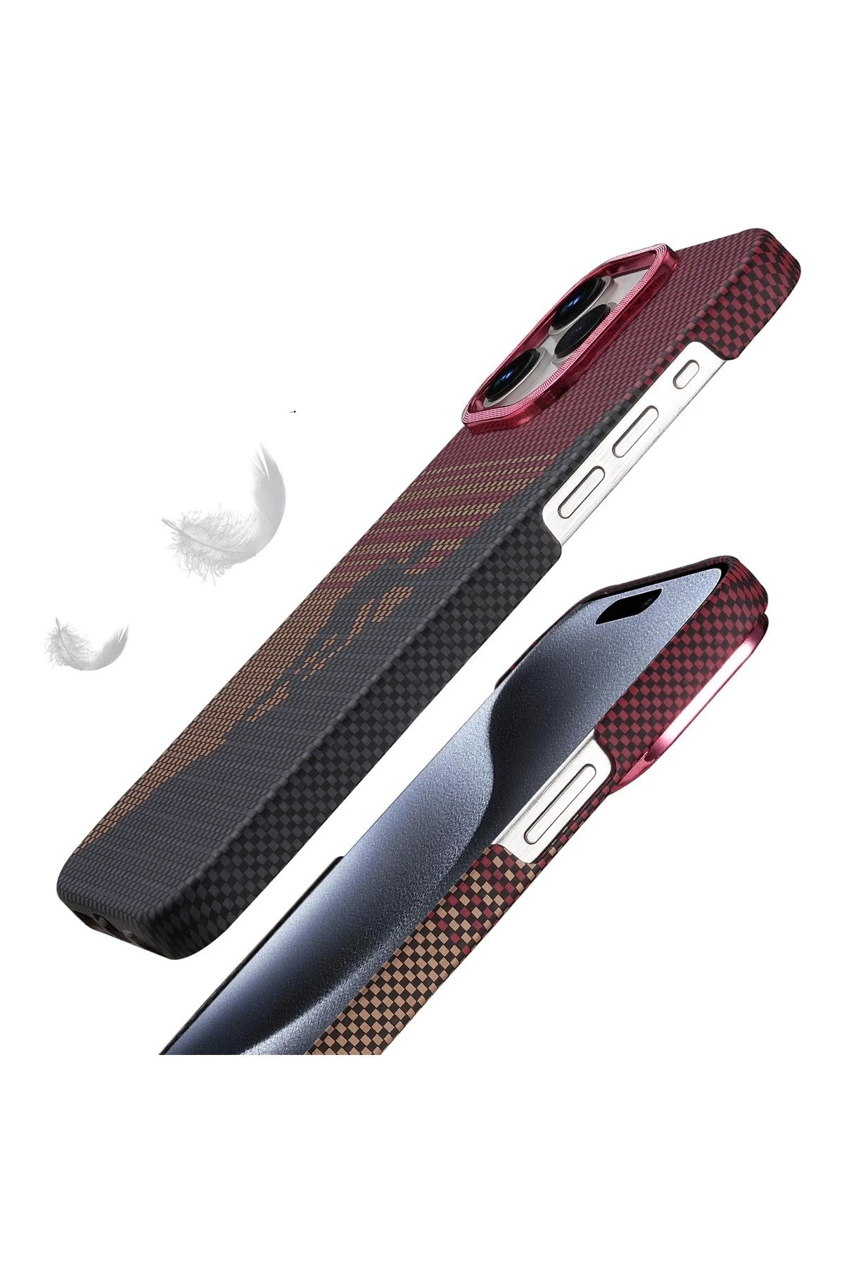Mey İthalat® iPhone 15 Pro Max Vega Magsafe Kapak - Mavi