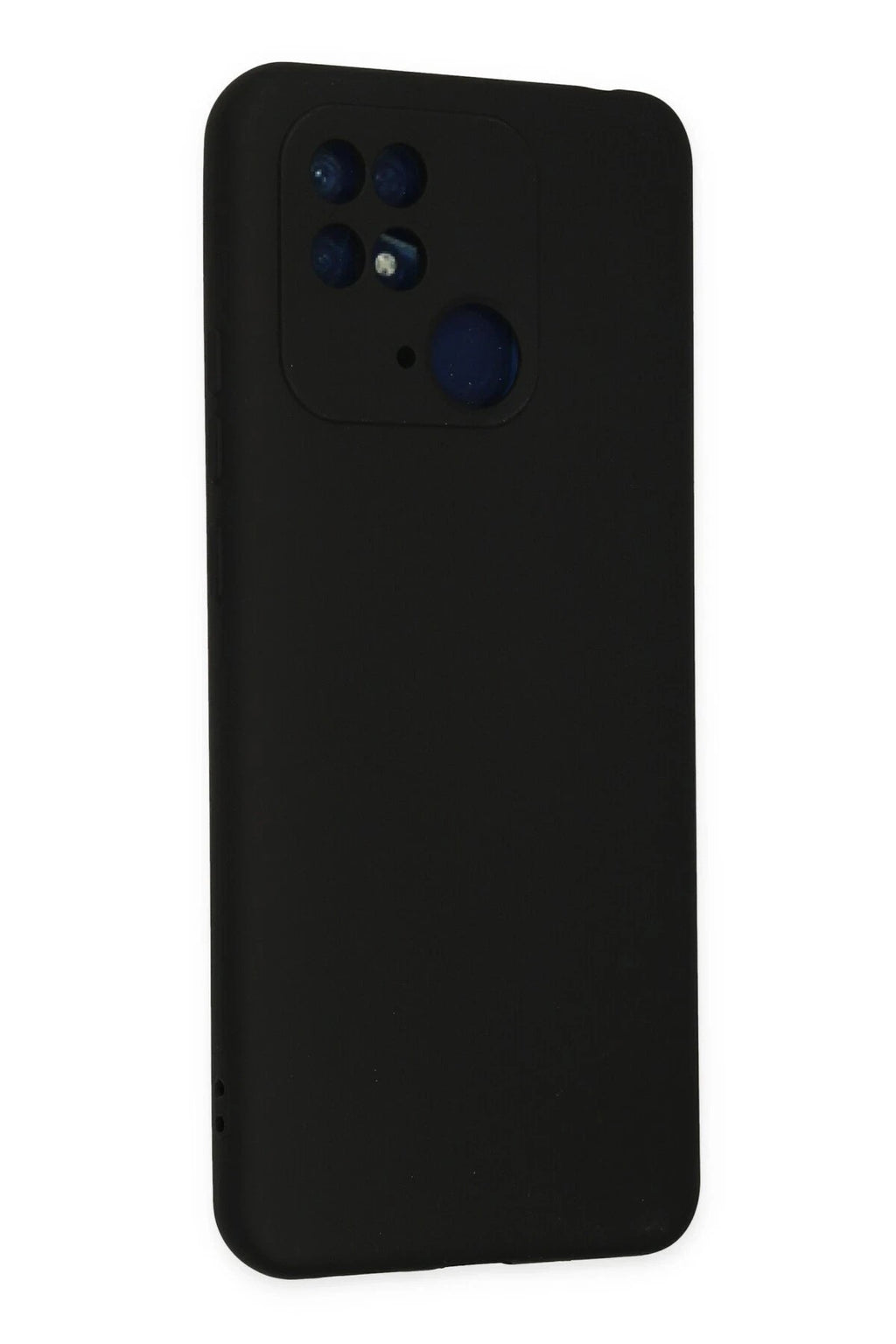 Mey İthalat® Redmi 10C Kılıf Nano içi Kadife Silikon - Siyah