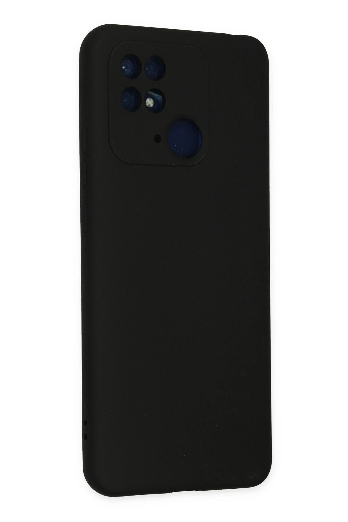Mey İthalat® Redmi 10C Kılıf Nano içi Kadife Silikon - Siyah