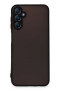 Mey İthalat® Samsung Galaxy A24 4G Kılıf Montreal Silikon Kapak - Siyah