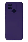 Mey İthalat® Redmi 10C Kılıf Nano içi Kadife Silikon - Mor