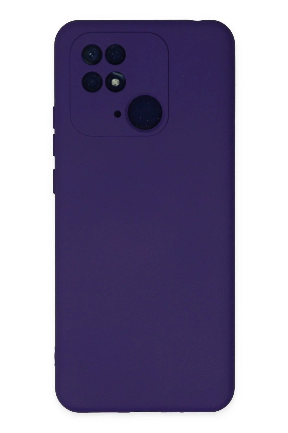 Mey İthalat® Redmi 10C Kılıf Nano içi Kadife Silikon - Mor