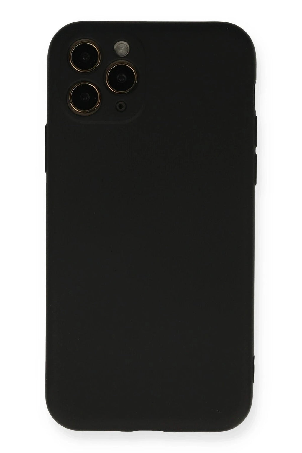 Mey İthalat® iPhone 11 Pro Kılıf Nano içi Kadife Silikon - Siyah