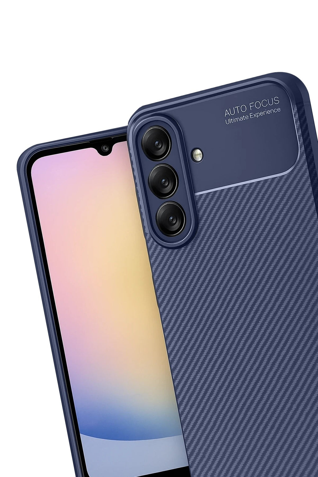 Mey İthalat® Samsung Galaxy A17 5G Auto Focus Karbon Kapak - Lacivert