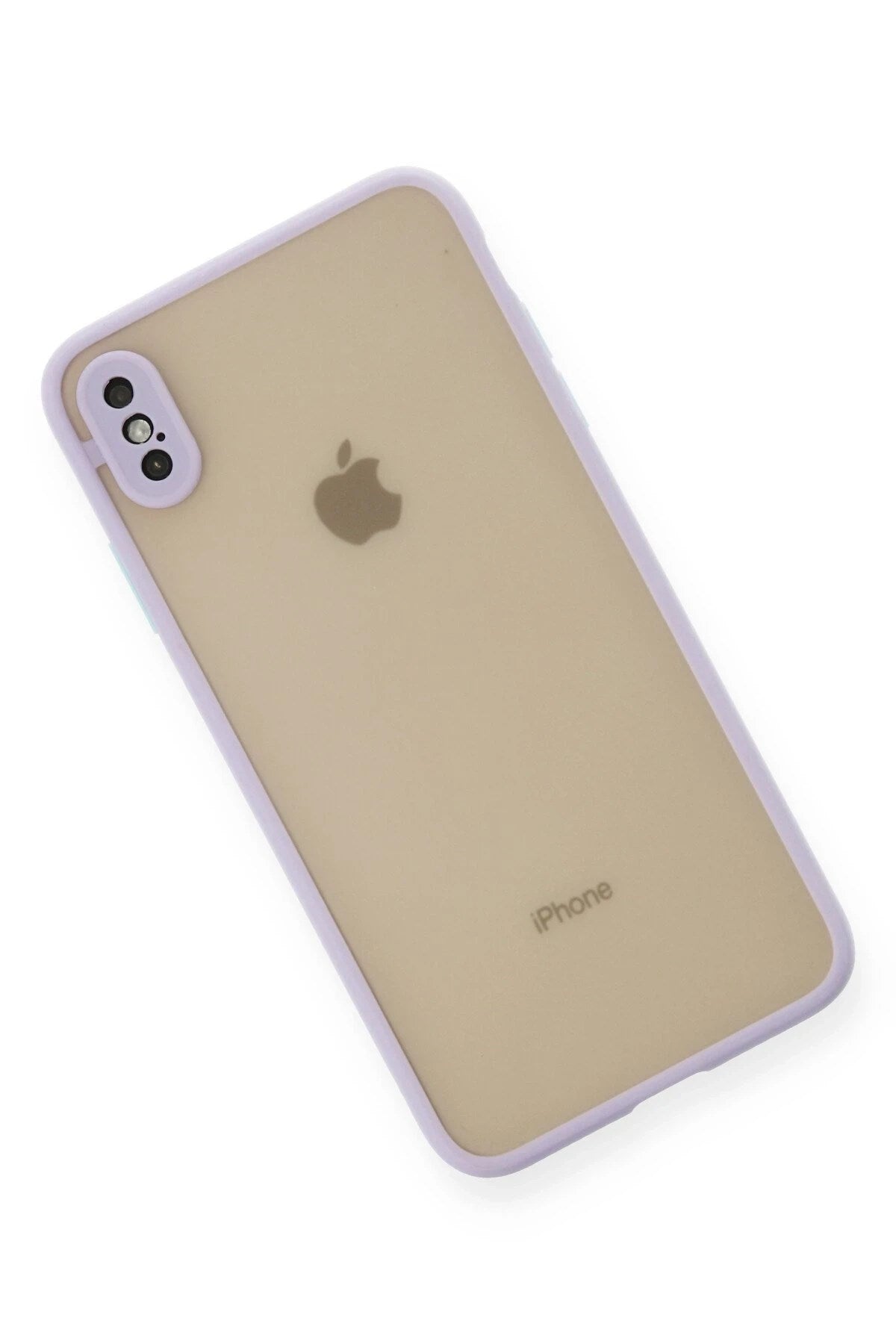 Mey İthalat® iPhone XS Max Kılıf Montreal Silikon Kapak - Mor