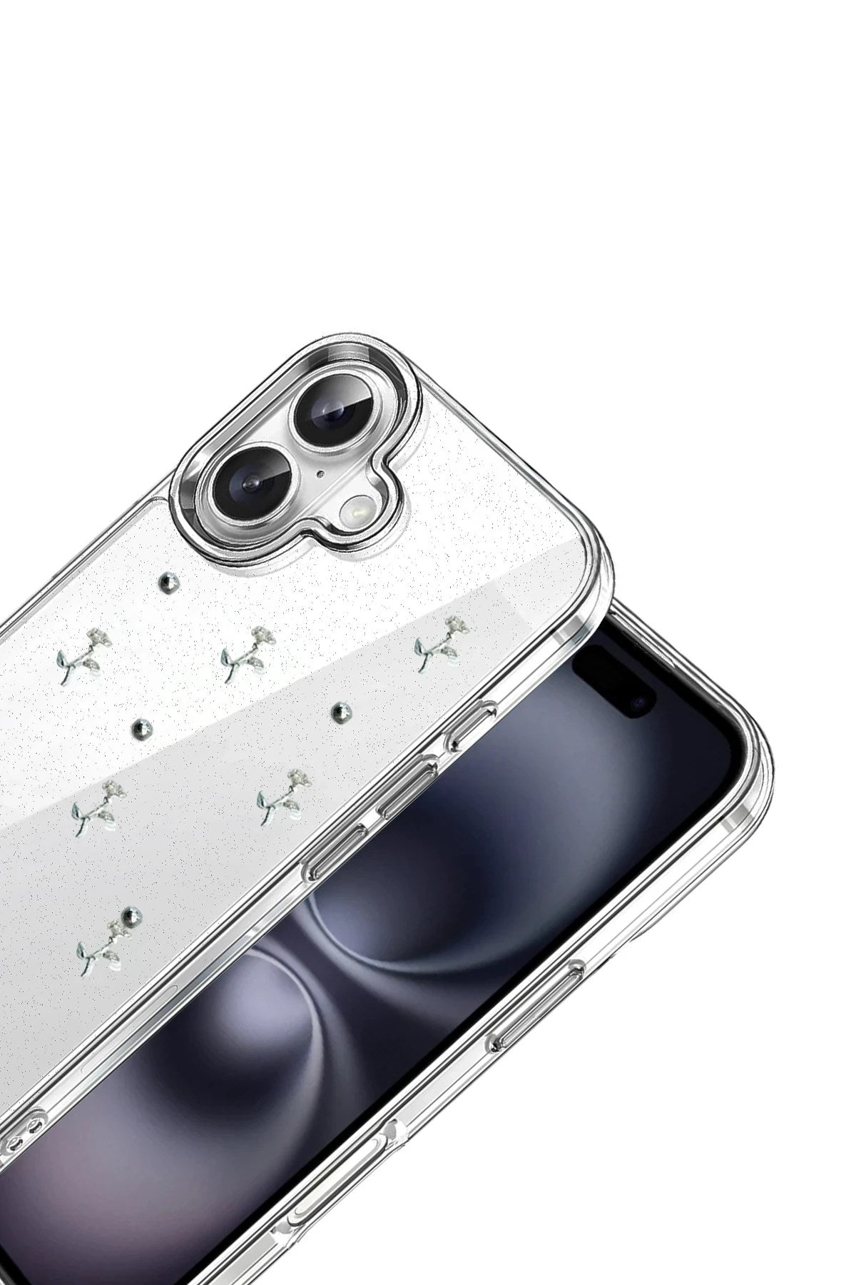 Mey İthalat® iPhone 16 Plus Fiyonk Desenli Kapak - Desen 4