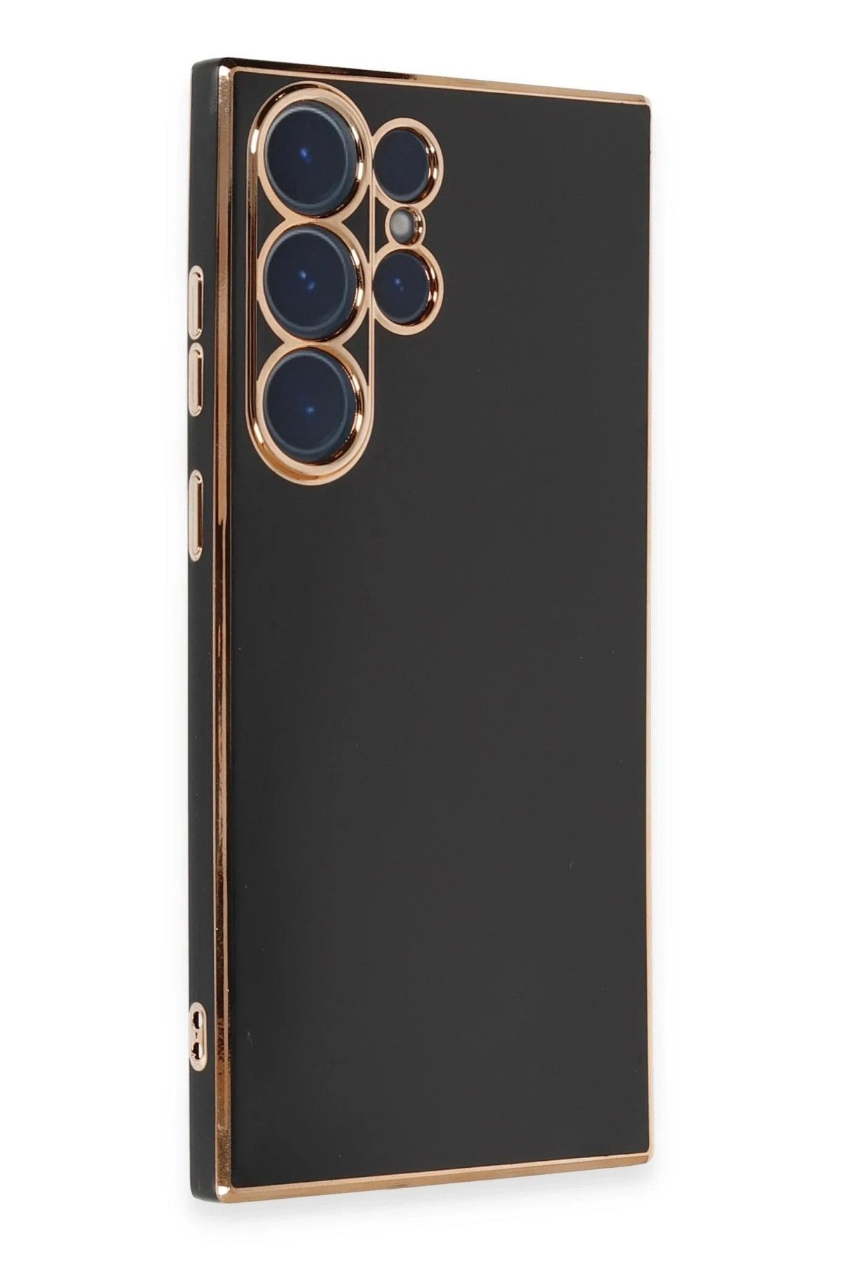 Mey İthalat® Samsung Galaxy S23 Ultra Kılıf Volet Silikon - Siyah