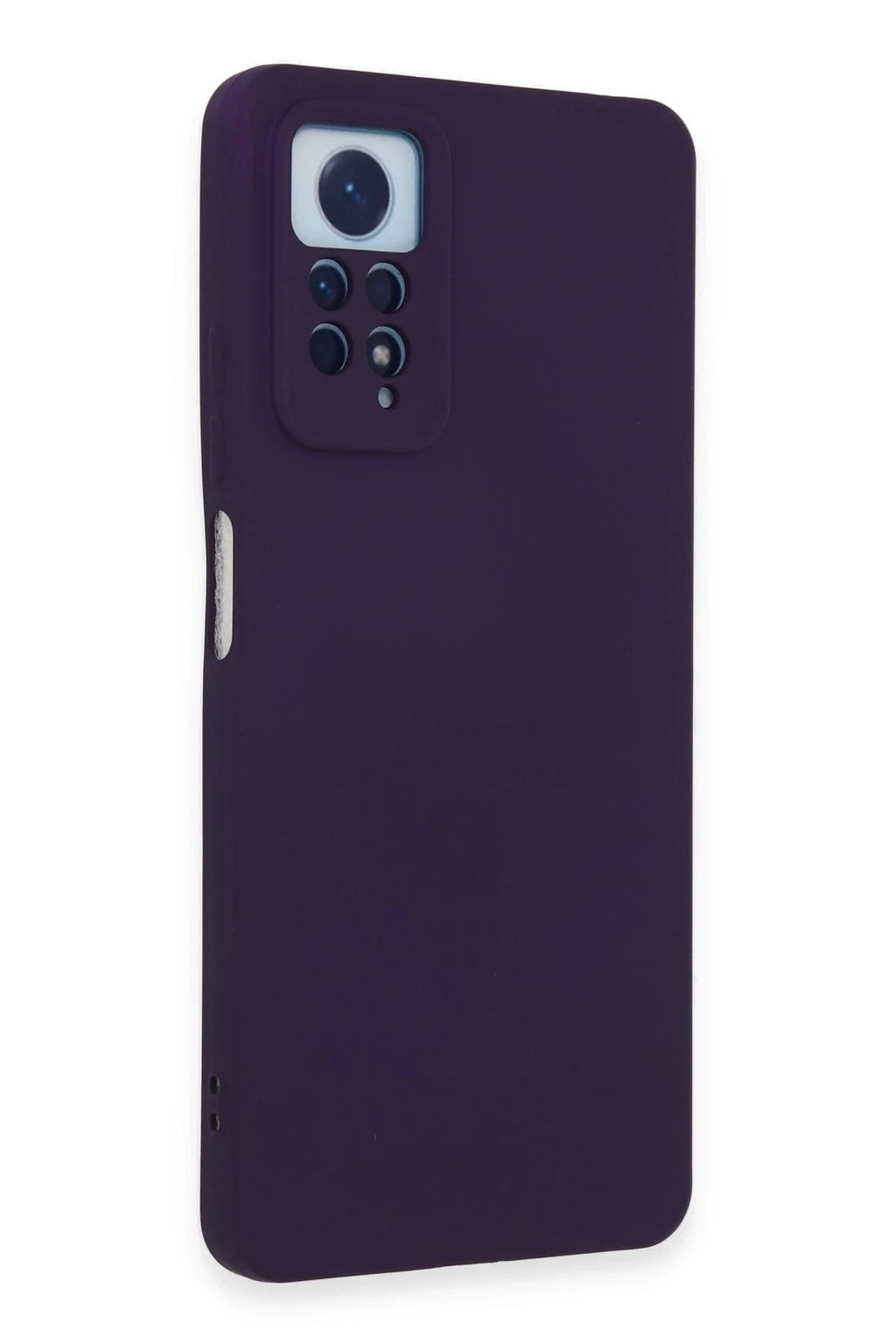 Mey İthalat® Redmi Note 12 Pro 4G Kılıf Nano içi Kadife Silikon - Mor