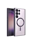 Mey İthalat® Samsung Galaxy S24 Ultra Kılıf Kross Magneticsafe Kapak - Mor
