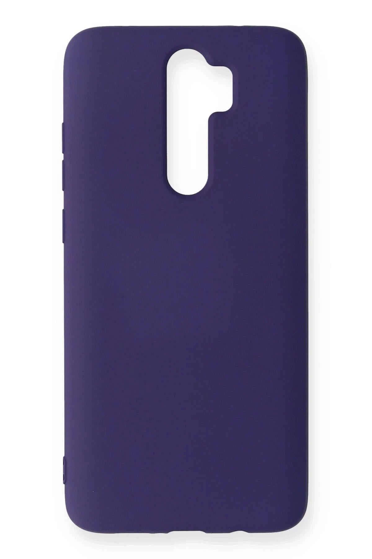 Mey İthalat® Redmi Note 8 Pro Kılıf Nano içi Kadife Silikon - Mor