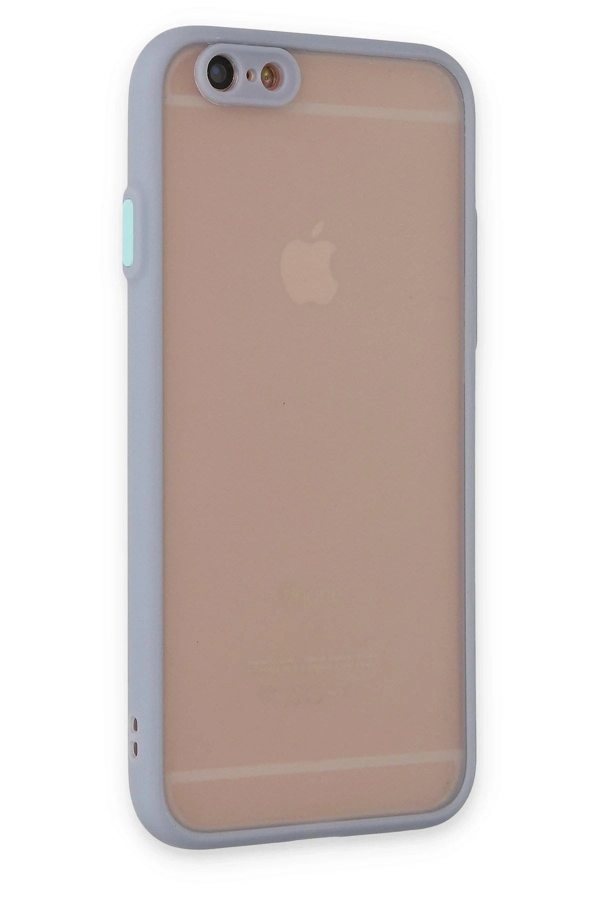 Mey İthalat® iPhone 6 Kılıf Montreal Silikon Kapak - Gri