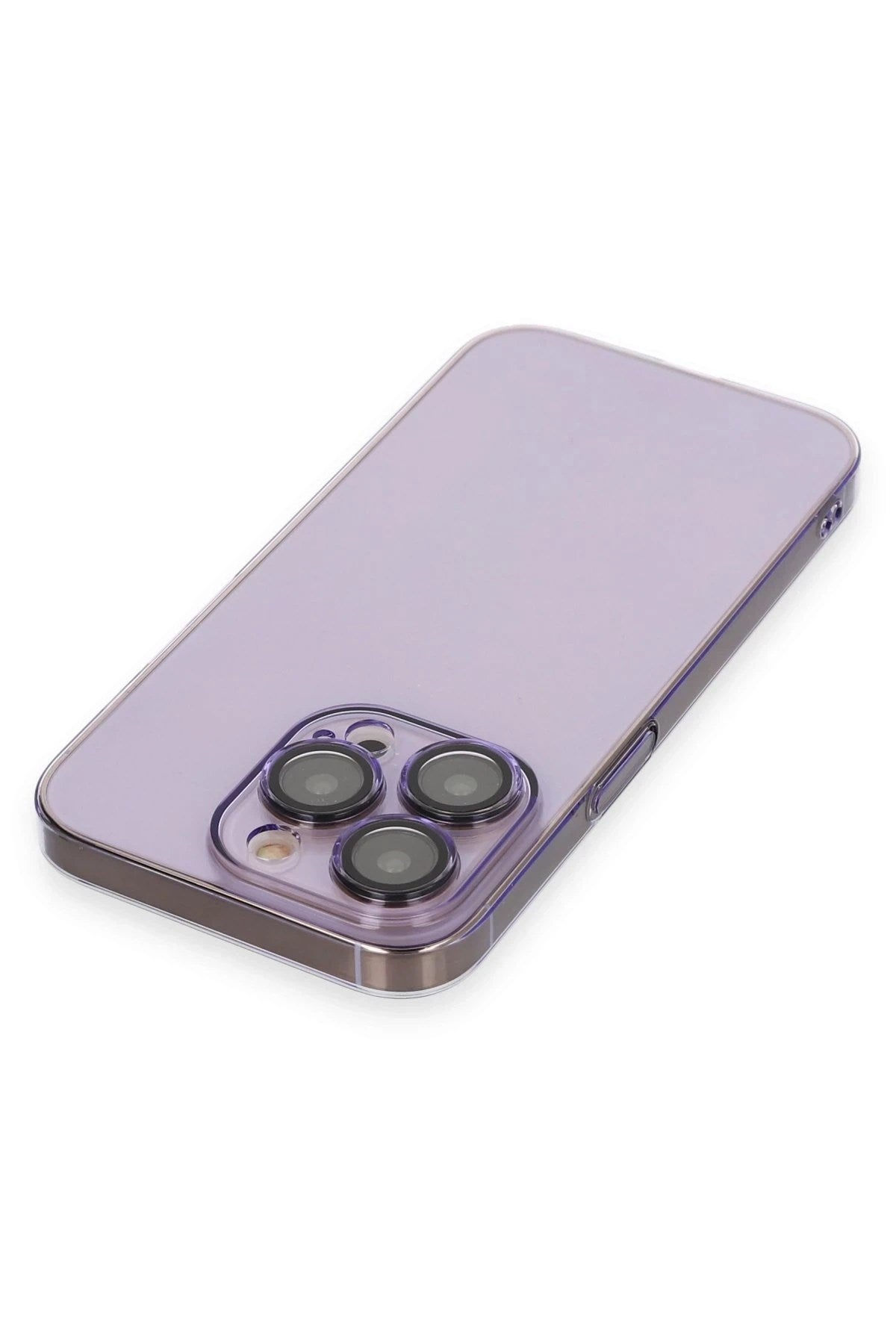 Mey İthalat® iPhone 13 Pro Max Kılıf Armada Lensli Kapak - Lila