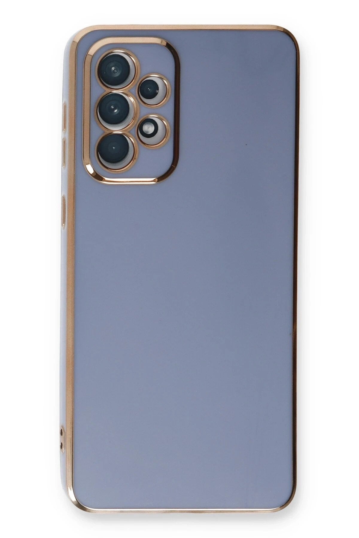 Mey İthalat® Samsung Galaxy A53 5G Kılıf Volet Silikon - Mavi