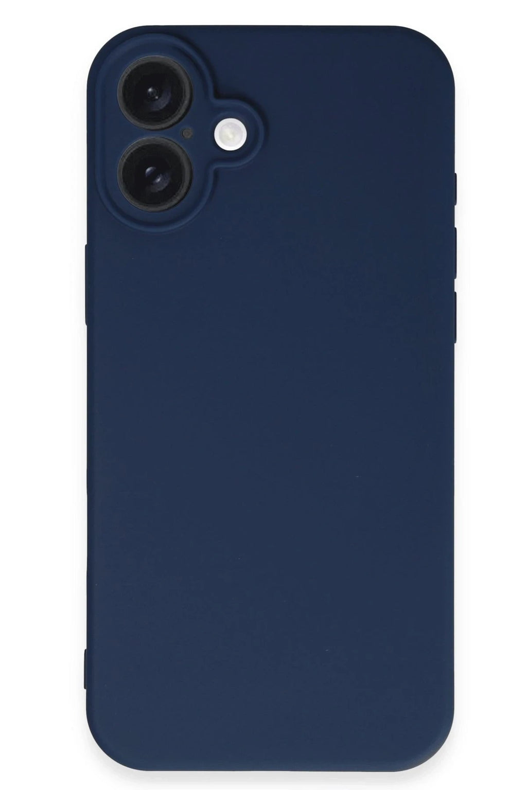 Mey İthalat® iPhone 16 Kılıf First Silikon - Lacivert