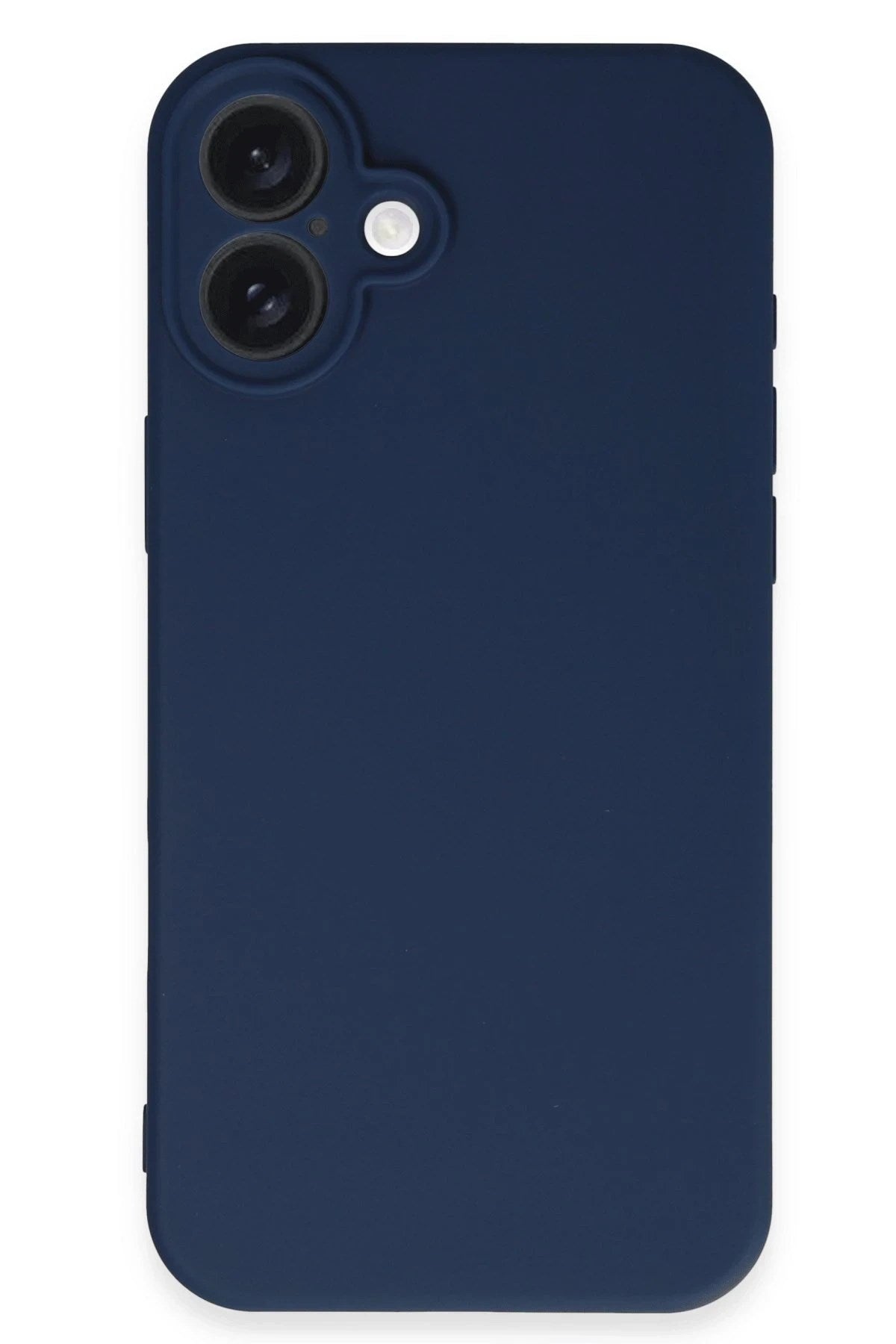 Mey İthalat® iPhone 16 Kılıf First Silikon - Lacivert