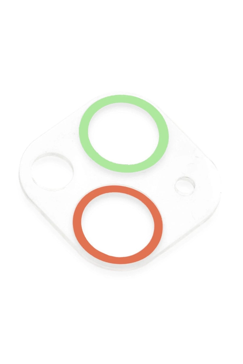 Mey İthalat® iPhone 13 Renkli Kamera Lens Koruma Cam - Yeşil-Pembe
