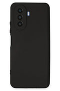 Mey İthalat® Huawei Nova Y70 Kılıf First Silikon - Siyah
