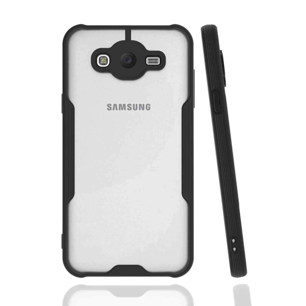 Mey İthalat® Samsung Galaxy J7 Kılıf Platin Silikon - Siyah
