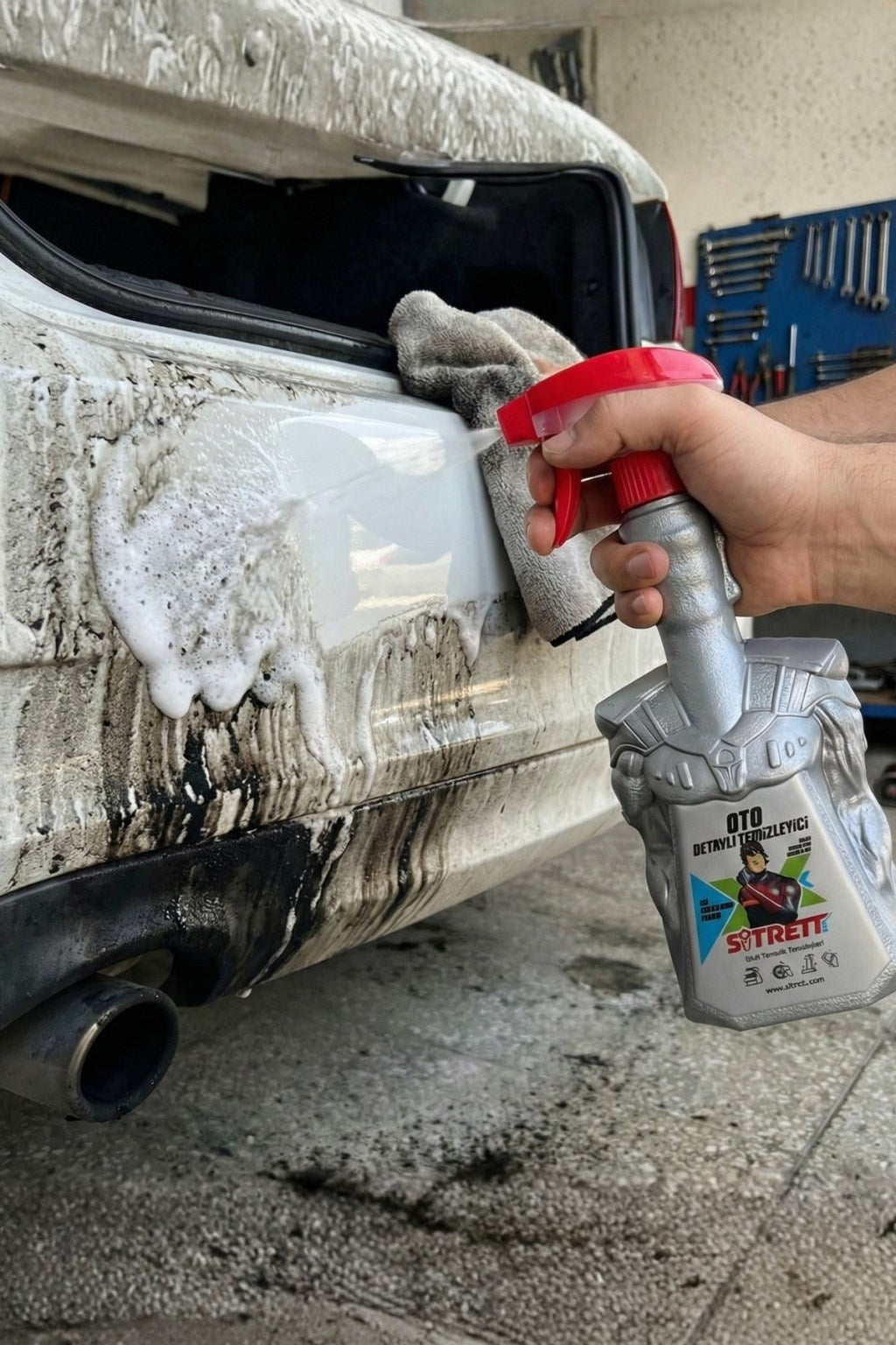 SİTRETT MX Süper Kahraman Oto Detaylı Temizleyici 700 Gr.