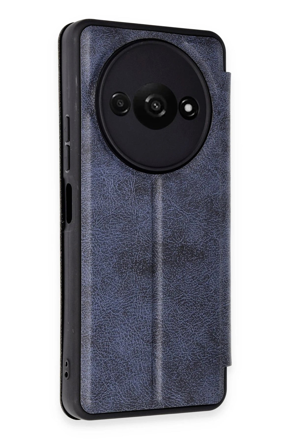 Mey İthalat® Redmi A3 4G Kılıf Flip Cover - Lacivert