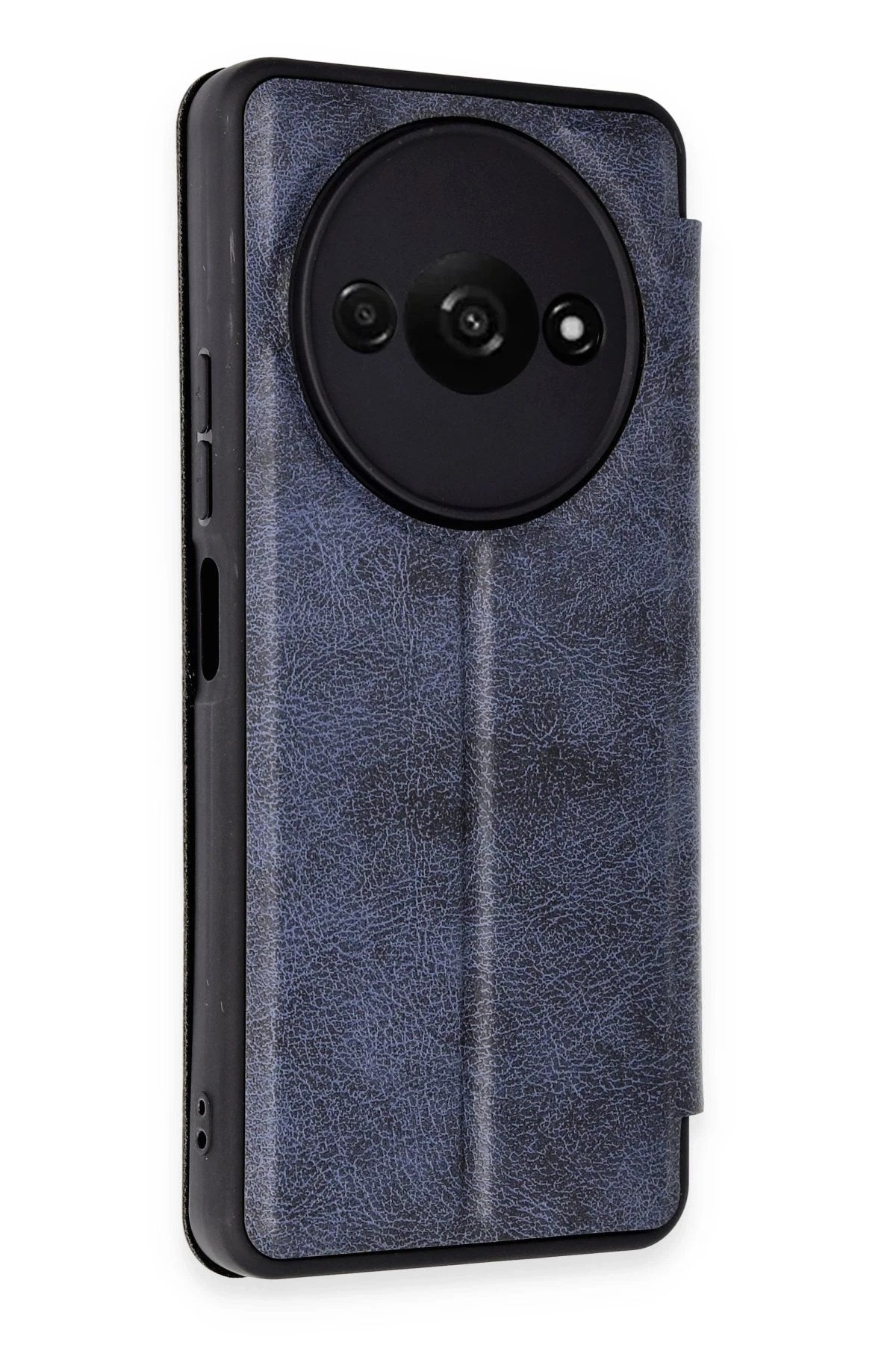 Mey İthalat® Redmi A3 4G Kılıf Flip Cover - Lacivert