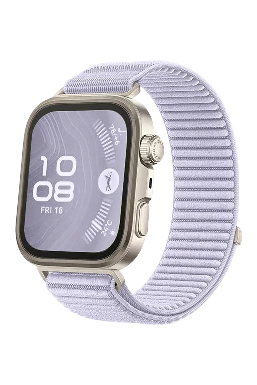 Mey İthalat® Huawei Fit 4 Braid Kordon - Lila