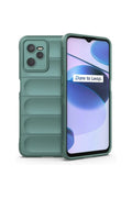 Mey İthalat® Realme C35 Kılıf Optimum Silikon - Koyu Yeşil