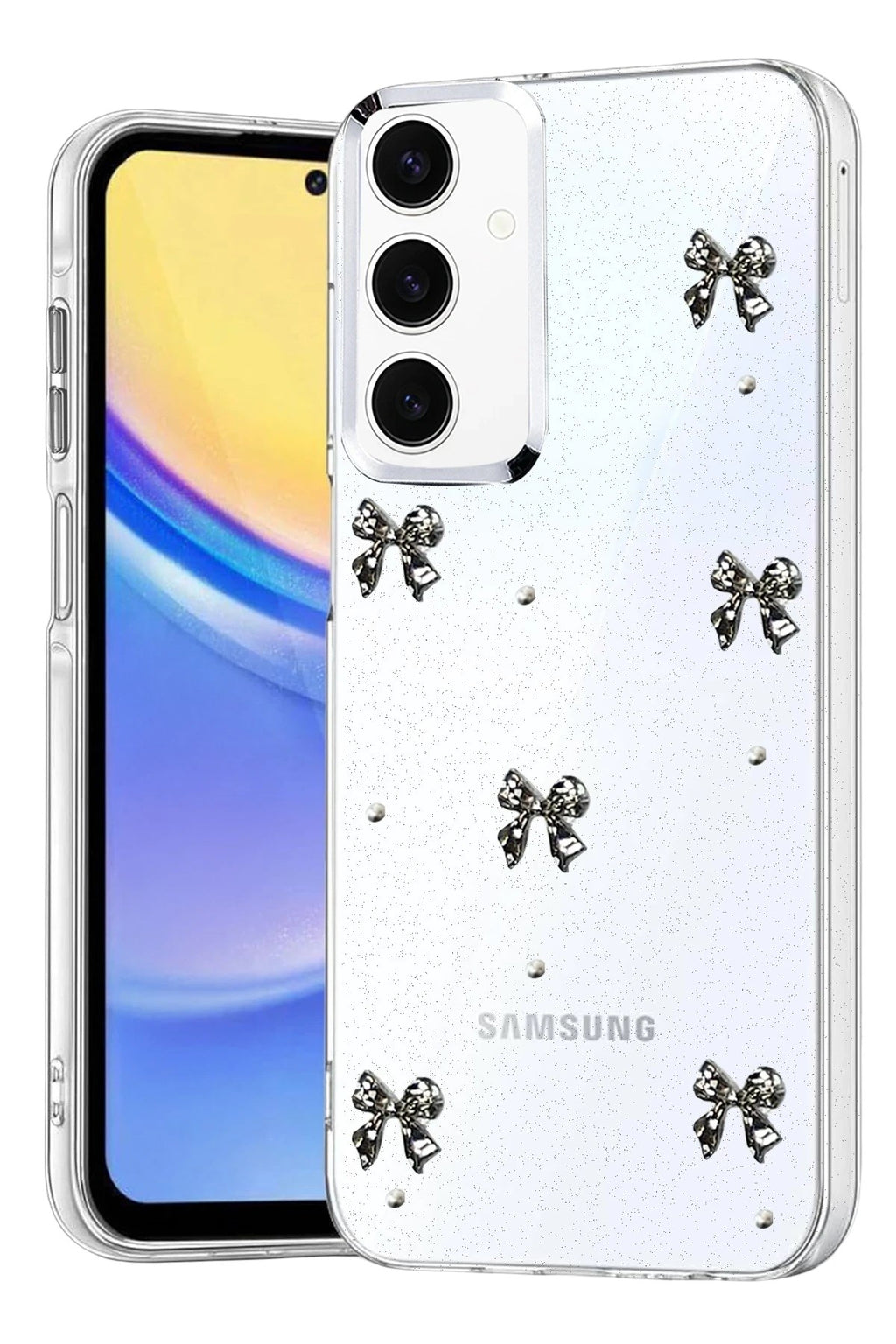 Mey İthalat® Samsung Galaxy A35 5G Fiyonk Desenli Kapak - Desen 5