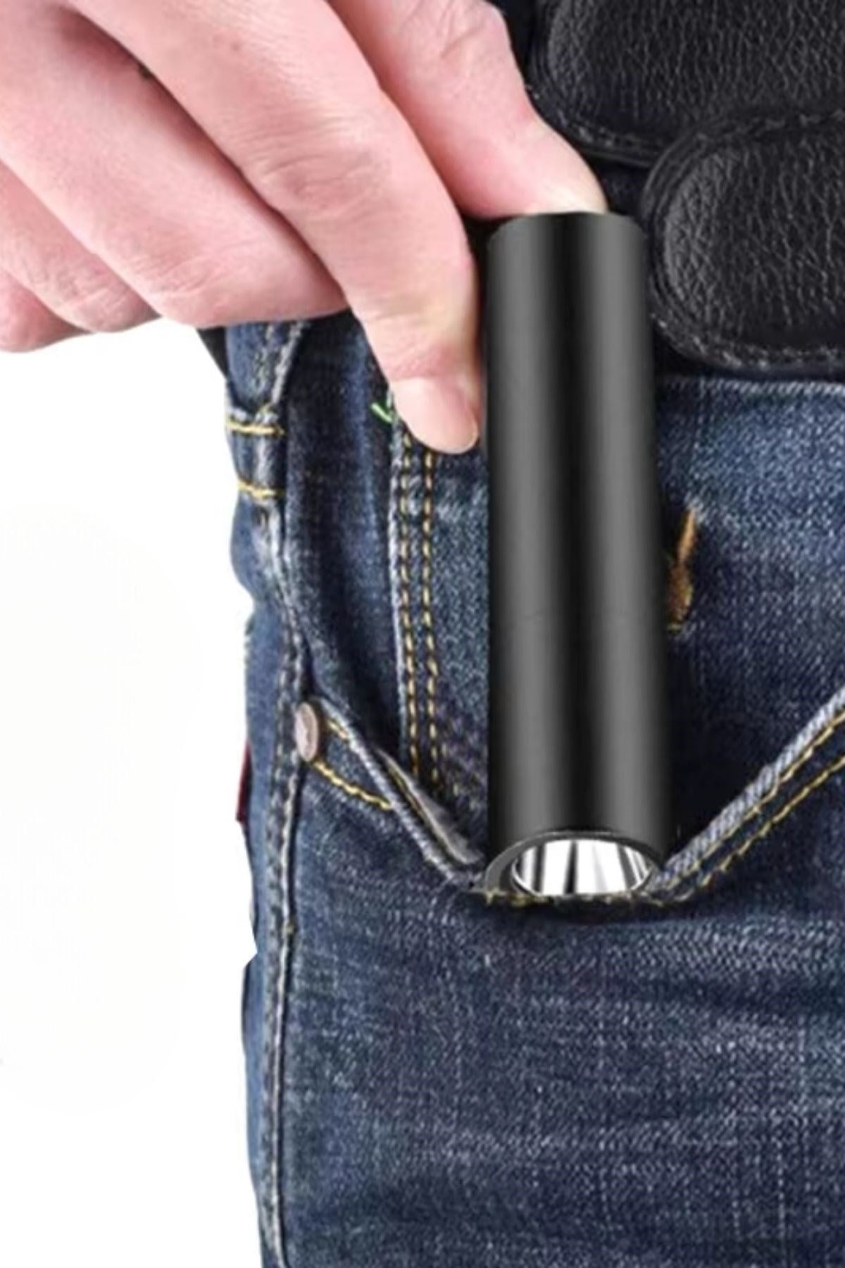 Mini Cep Boy USB İle Şarj Olan Oje Kurutucu Sahte Para Kontol LED UV Mor Işık El Feneri